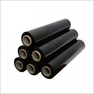 Black stretch film