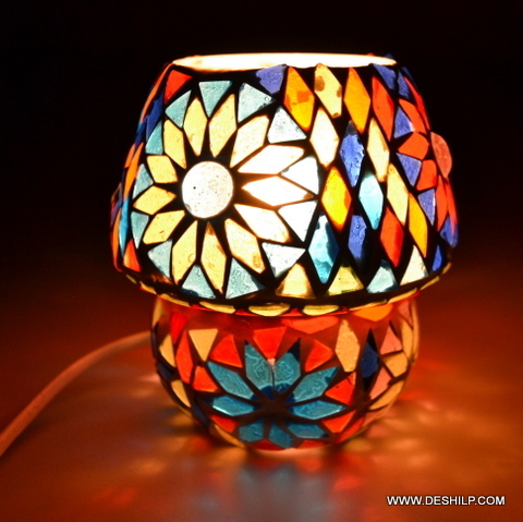 ShimmerOrb Decorative Glass Table Light