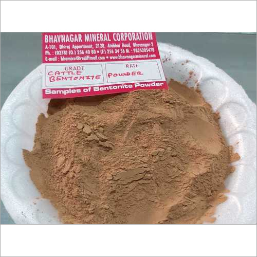 cattle grade bentonite powder By BHAVNAGAR MINERAL CORPORATION