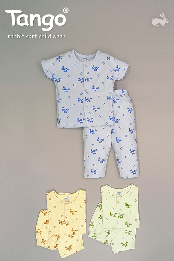 TANGO NIGHT SUIT - Cotton Sizes L/S/M/XL Pink and Yellow Ethnic Design Printed Patterns Washable Comfort