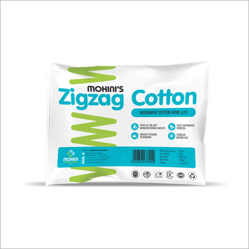 Zig-Zag Cotton Wool