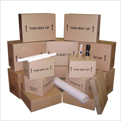 Brown Industrial Packaging Boxes