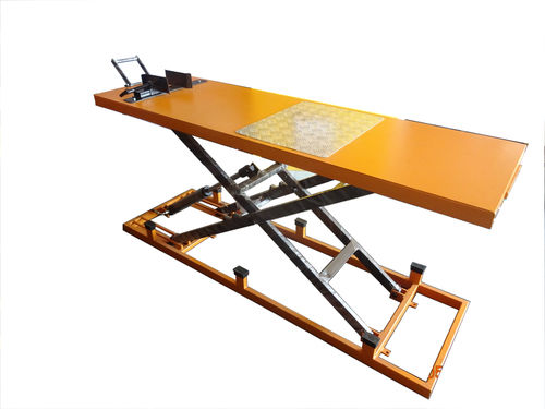 Hydraulic Two Wheeler Service Ramp Scissor Lift