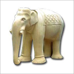Sandstone Elephant - Customized Size, Polished Finish | Sandstone Material, Ideal for Home and Outdoor Decoration