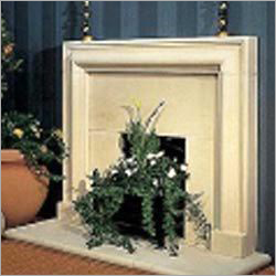 Sandstone Fireplace Size: Customized