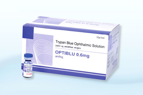 Trypan blue Ophthalmic solution