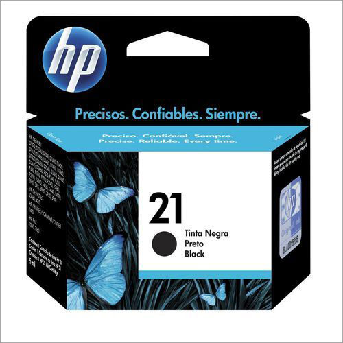 Hp 21A Black Ink Cartridge For Use In: Printer