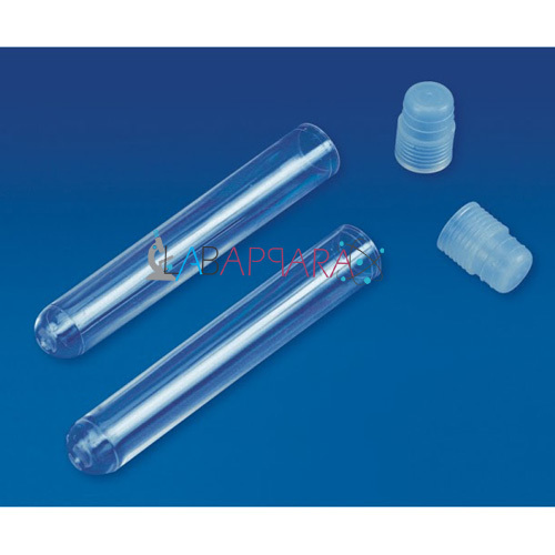 Ria Vial Polypropylene Labappara - Polypropylene & Polystyrene, 12 X 75 Mm Size, 3000 Rcf Centrifugation Resistance, Acid & Solvent Compatible