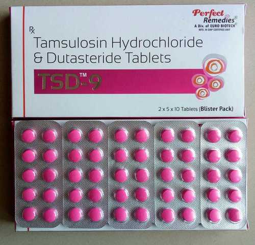 Tamsulosin 0.4 mg with Dutasteride 0.5 mg