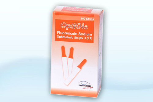 Fluorescein Sodium ophthalmic strips