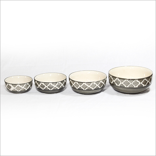 Ceramic Four Bowl Set