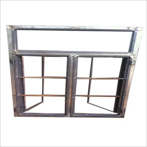 Pressed Steel Window - Color: Silver