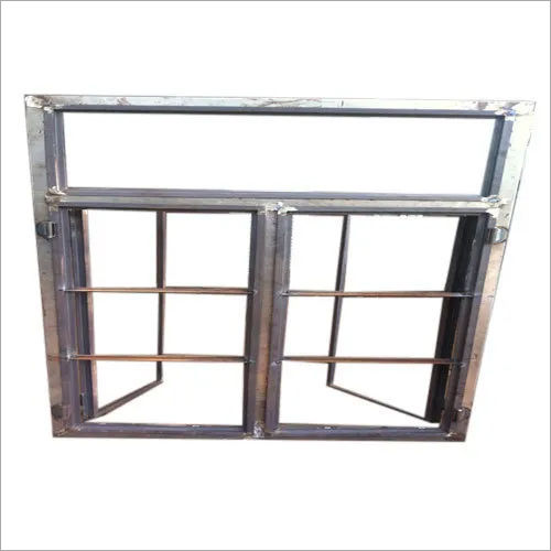 Brown Pressed Steel Window