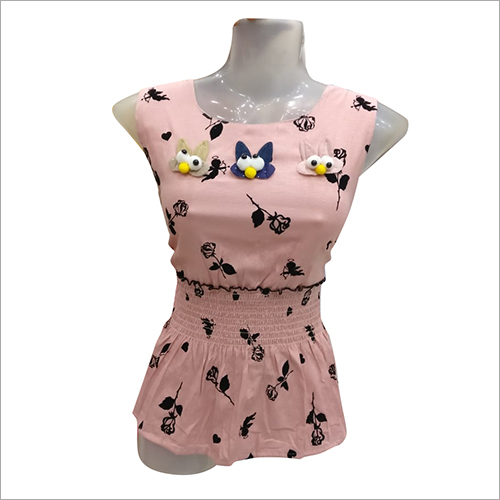 Ladies Designer Print Top
