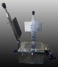 Semi Automatic Capsule Filling Machine - Ergonomic Design With Manual Capsule Placement, Capsule Cap Removal Feature