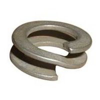 Double Coil Spring Washer - Spring Steel, Variable Size, Plain Finish | Vibration Resistance, Load Distribution, Secure Fastening, Corrosion Resistance