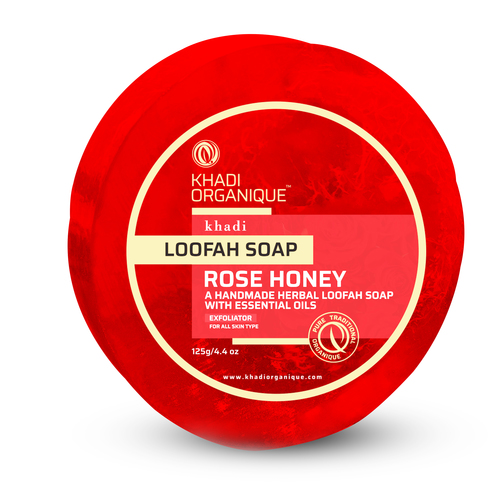 Rose Honey Loofah Soap