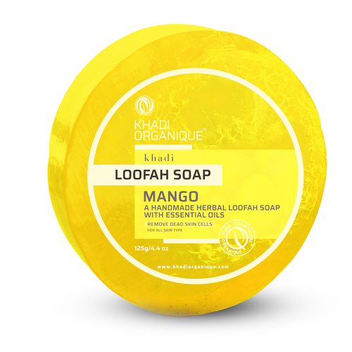 Yellow Mango Loofah Soap