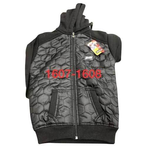 Mens Checked Hooded Sweatshirt - Foma Blend, Available in S-XXXL Sizes, Grey Color | Zipper Closure, Washable for All Seasons