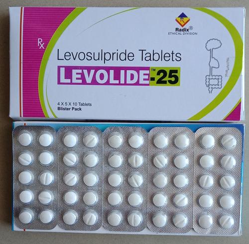Levosulpiride 25 Mg Tablets Recommended For: Dyspepsia