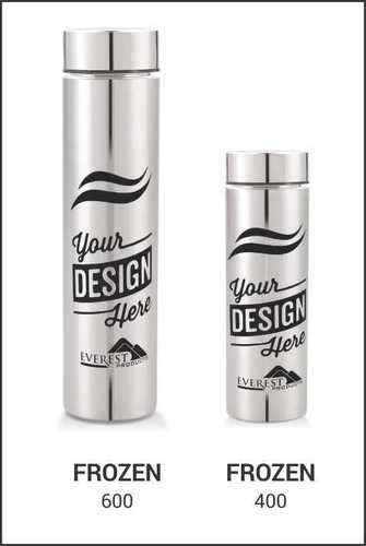 Silver And Also Available In Multicolor Steel Drinking Water Bottle