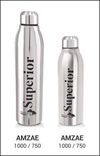 Silver And Also Available In Multicolor Steel Water Bottle