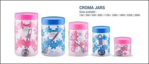 Available In Multicolor Storage Jar
