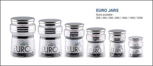 SS Cap Storage Jar SS Cap Storage Jar