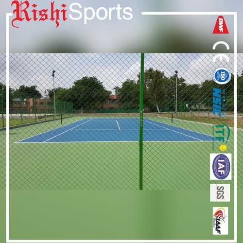 rubber pu Tennis court