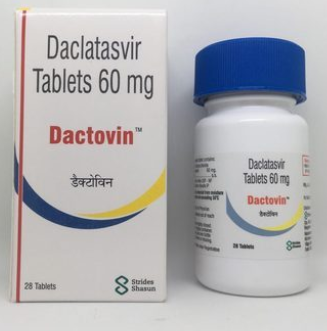 Dactovin - 60mg Tablets, 28 Count Box | Treatment for Chronic Hepatitis C Virus Infection