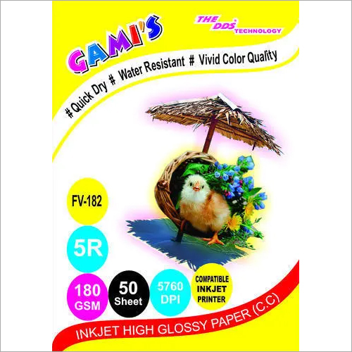 5X7 180 GSM  inkjet paper wholesaler