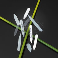 Collar Stays - Self-adhesive, 175-250 Microns Thickness | Translucent Design For Shape Retention
