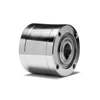 Overrunning Clutch - Steel, Diameter 12-40mm, Silver Color | Variable Torque Range, High Overrunning Speed, Flanged Mounting