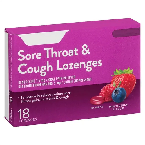 sore throat lozenges