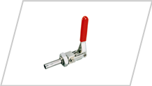 Front mounting toggle clamp