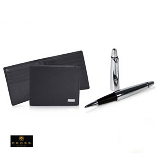 Insignia Slim Wallet + Cross Luxury Agenda Pen