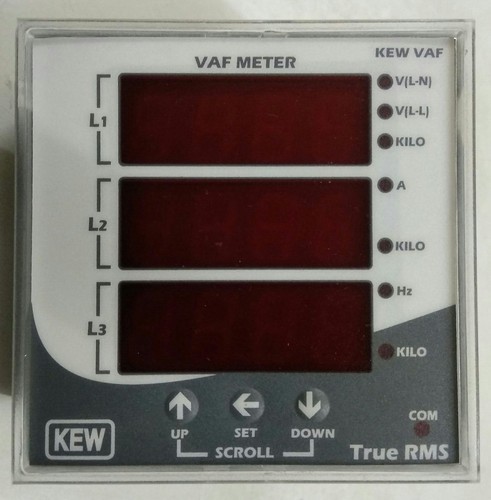 Volt Amp Freq Three In One Panel Meter