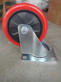 Caster Wheel - Color: Red