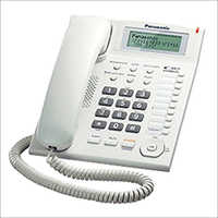 Panasonic Speaker Phone - Plastic, Standard Inch Dimensions | High Definition Sound Quality, Full Networks, Call Forwarding, Lcd Display With Backlight