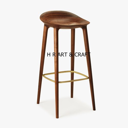 Moddern Solidwood Bar Stool No Assembly Required