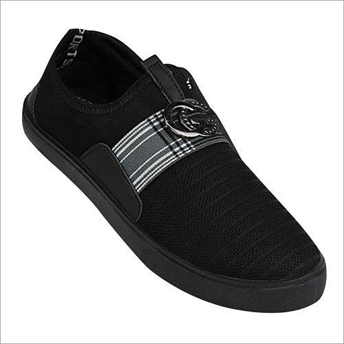 Men's Black Canvas Loafer - Sizes 6 to 10, Washable Upper with PVC Insole | Available in Multiple Colors for All Seasons