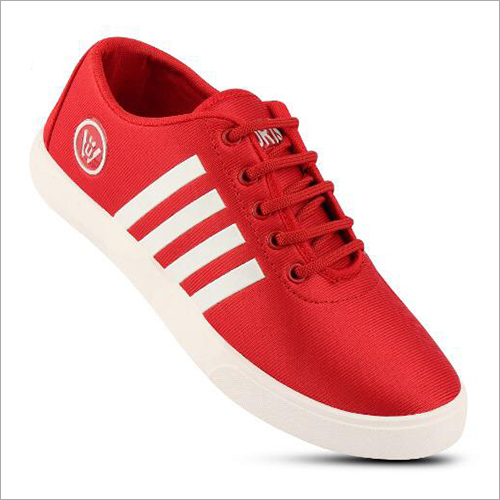 Red Mens Stylish Sneaker Shoes