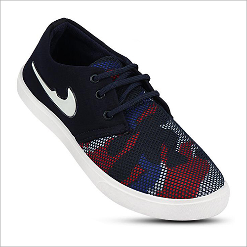 Multicolor Mens Printed Sneakers Shoes