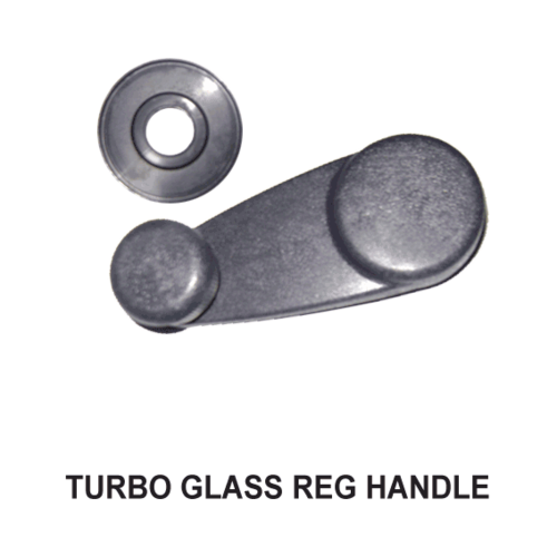 TURBO WINDOW REGULATOR HANDLE BLACK