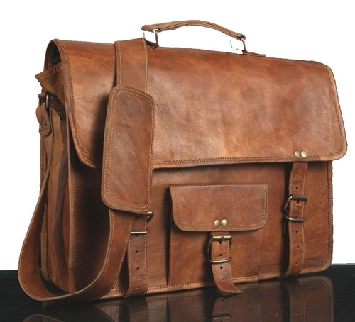 Brown Messenger Bag