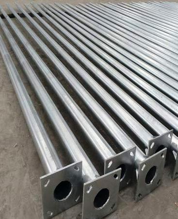 Conical pole