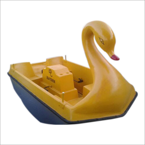 Kids Swan Boat - Supreme Grade Material, 6-Seater Design, Manual Operation | Fun Water Play System for Children, Stylish Shade Covering Option