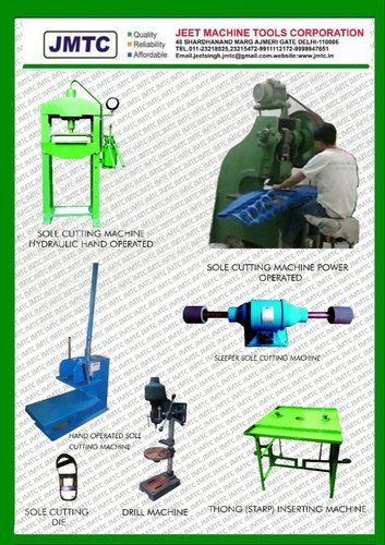 Medium Duty Sole Cutting Machine