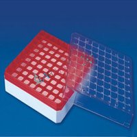Cryo Box (pc) Polypropylene Labappara - Polycarbonate, 4.5 Ml Capacity, -190â°c To 121â°c Temperature Range, Autoclavable With Transparent Numbered Lid