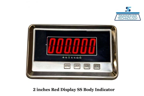 2 Inch Red Display SS Indicator